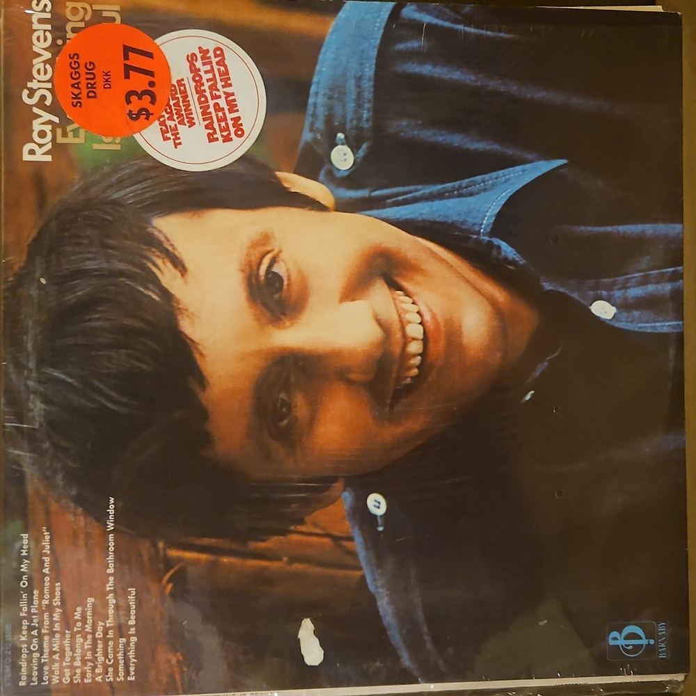 Ray Stevens "Everything Is Beautiful" 1970 Record 12" LP Vinyl